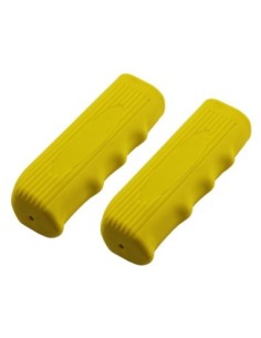Custom Grips 7/8 long 116mm Kraton Rubber Yellow.